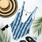 Hakone Mist Shibori One-Piece Swimsuit - The Global Wanderer