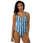 Hakone Mist Shibori One-Piece Swimsuit - The Global Wanderer