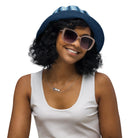 Hakone Mist Shibori Reversible Bucket Hat - The Global Wanderer