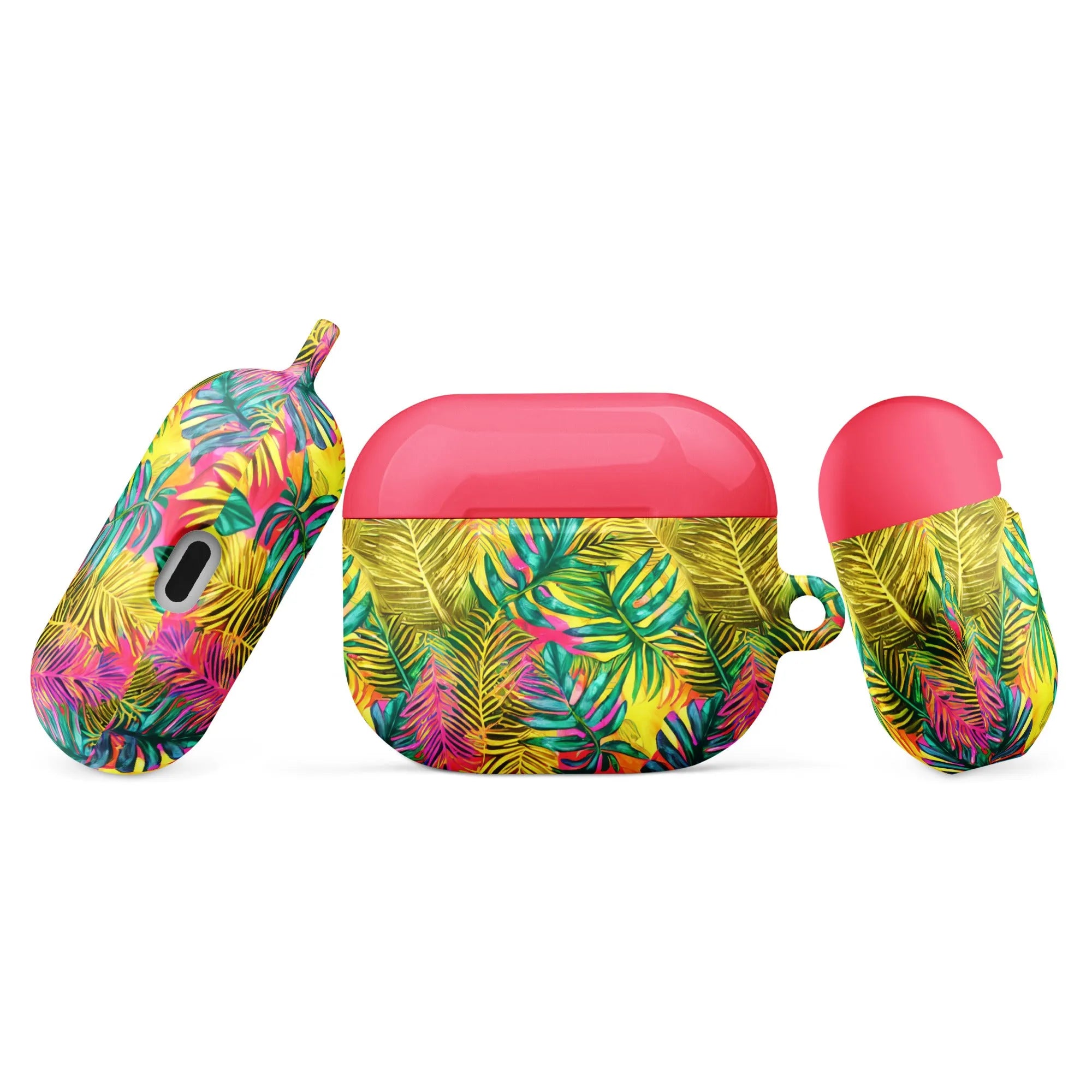 Hawaiian Tropical Leaves AirPod 3 Case - The Global Wanderer