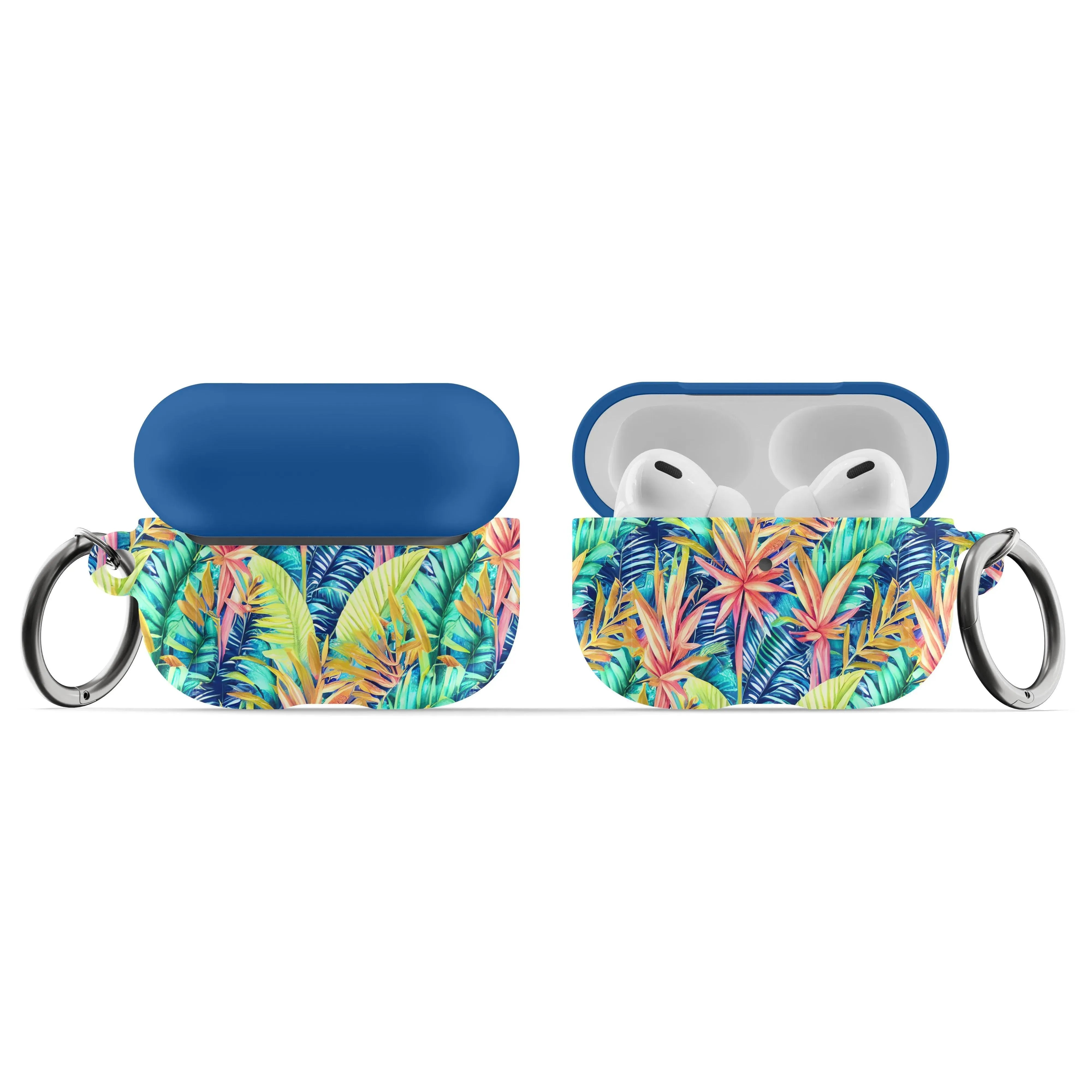 Hawaiian Tropical Leaves AirPod Pro Case - The Global Wanderer