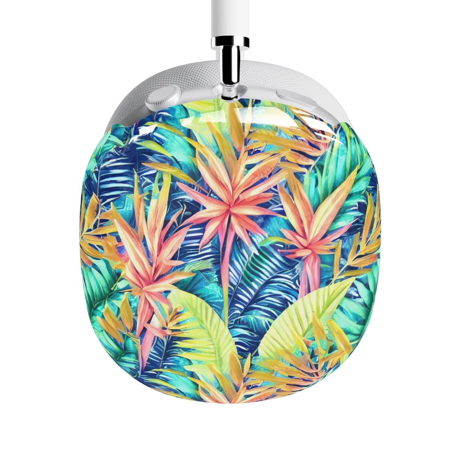 Hawaiian Tropical Leaves AirPods Max Case - The Global Wanderer