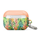 Hawaiian Tropical Leaves AirPod Pro 2 Case - The Global Wanderer