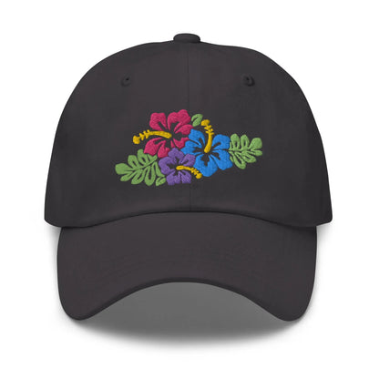 Hawaiian Tropical Leaves Embroidered Dad Hat - The Global Wanderer