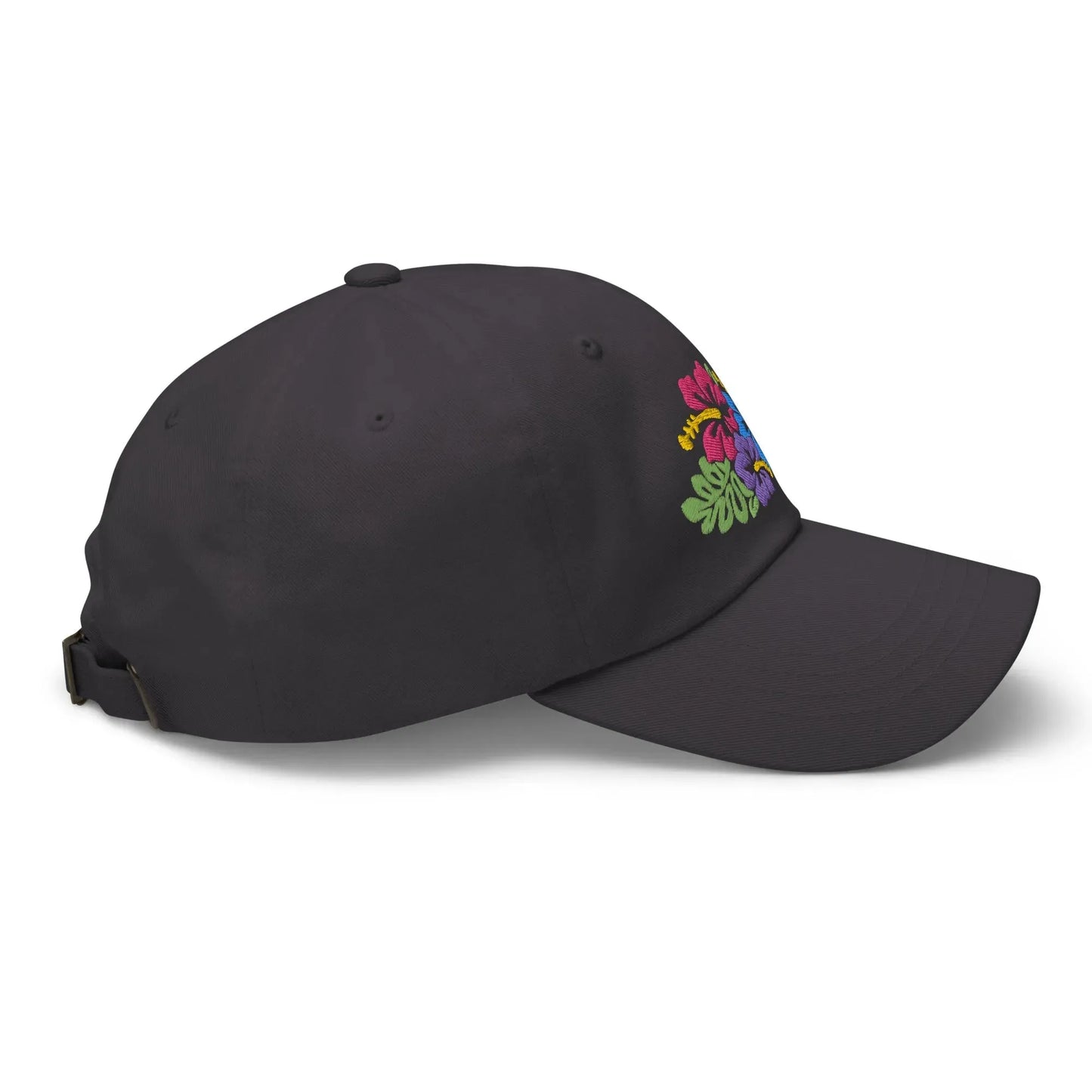 Hawaiian Tropical Leaves Embroidered Dad Hat - The Global Wanderer