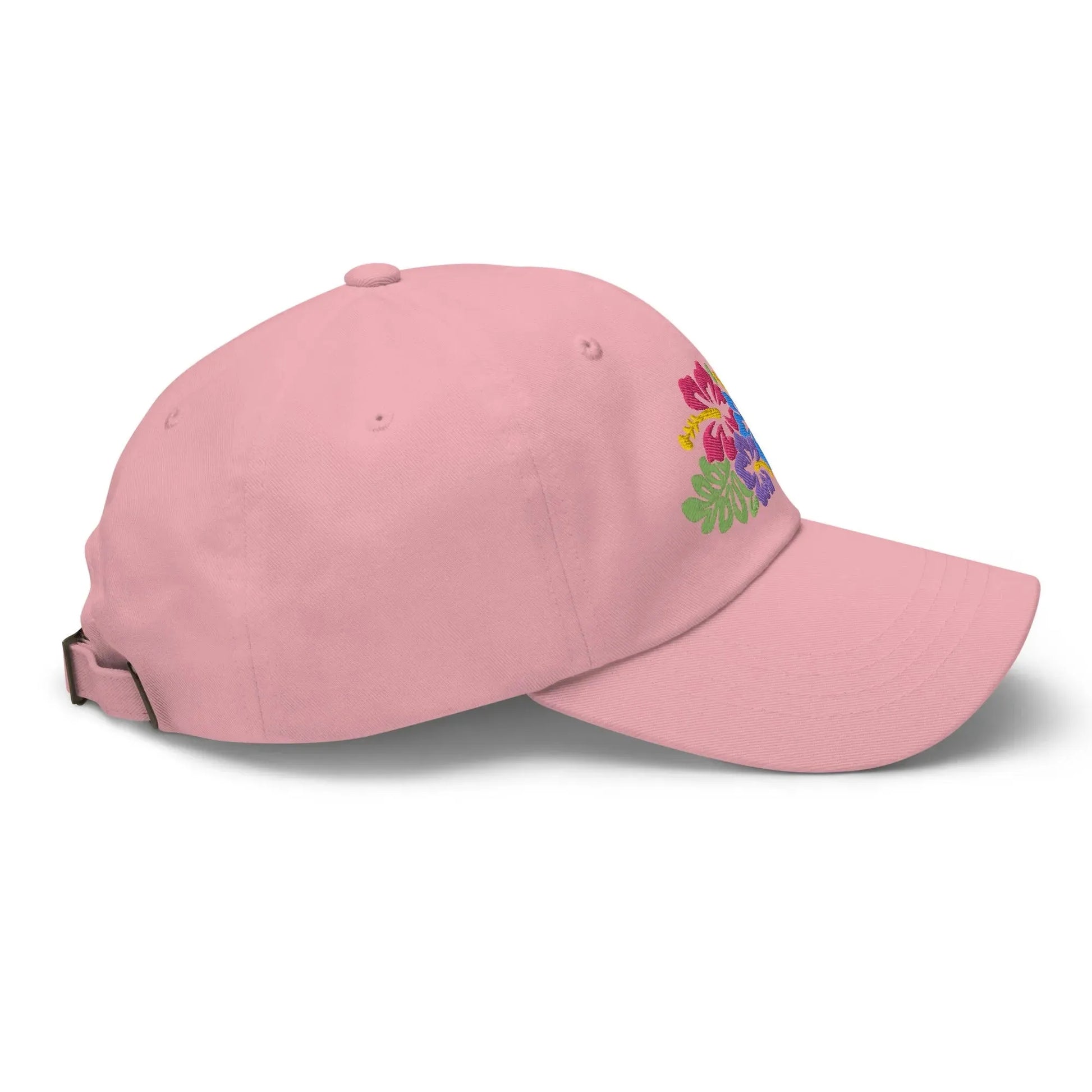 Hawaiian Tropical Leaves Embroidered Dad Hat - The Global Wanderer