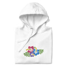 Hawaiian Tropical Leaves Embroidered Hoodie - The Global Wanderer