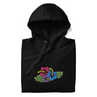 Hawaiian Tropical Leaves Embroidered Hoodie - The Global Wanderer