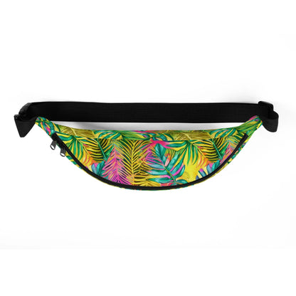 Hawaiian Tropical Leaves Fanny Pack - The Global Wanderer