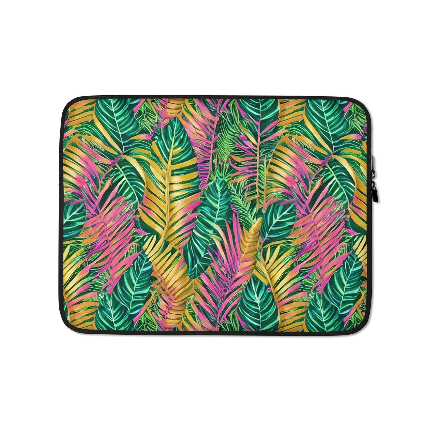 Hawaiian Tropical Leaves Laptop Case - The Global Wanderer