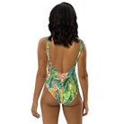Hawaiian Tropical Leaves One-Piece Swimsuit - The Global Wanderer