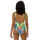 Hawaiian Tropical Leaves One-Piece Swimsuit - The Global Wanderer