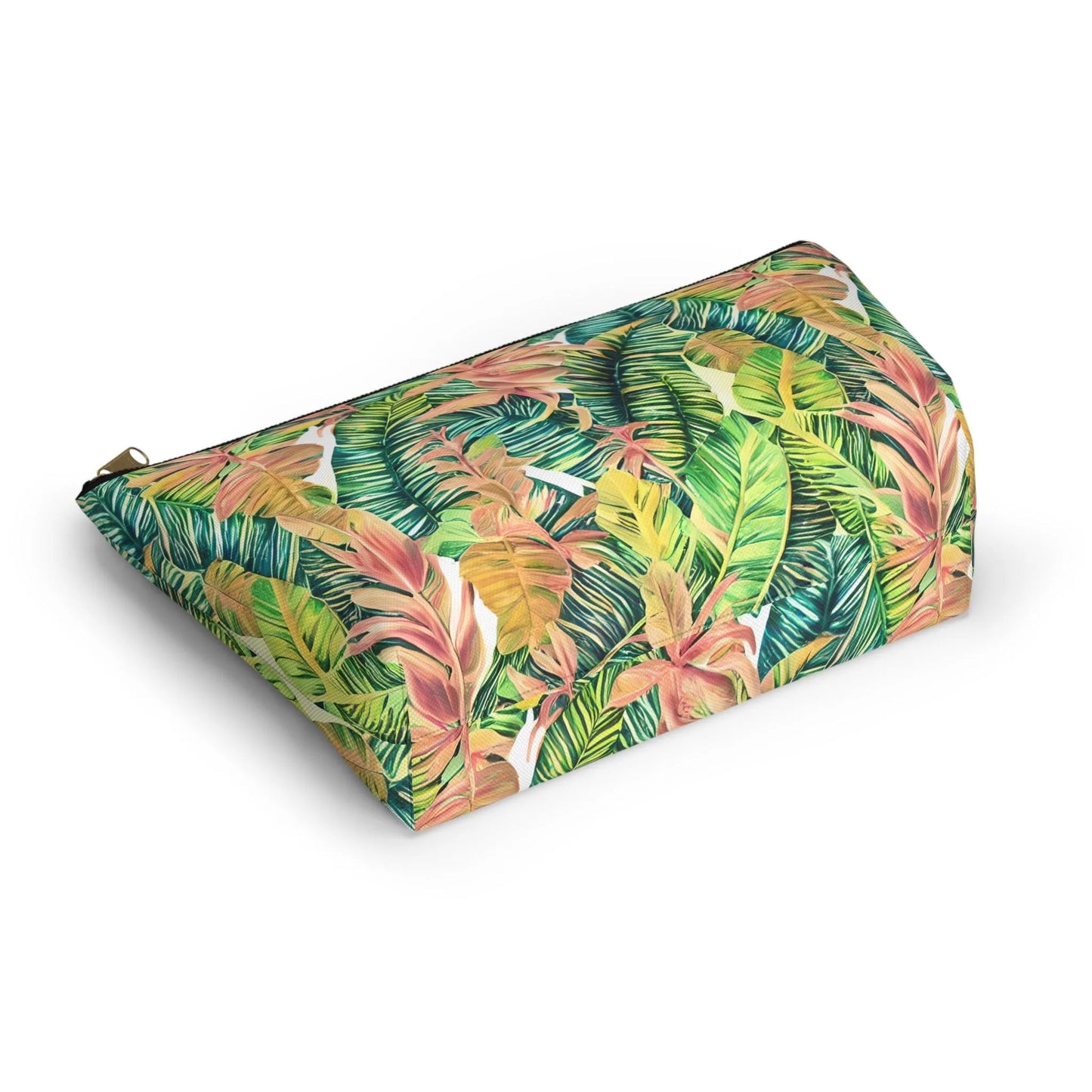 Hawaiian Tropical Leaves Pouch - The Global Wanderer