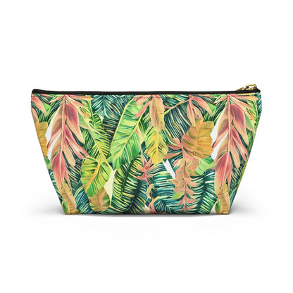 Hawaiian Tropical Leaves Pouch - The Global Wanderer