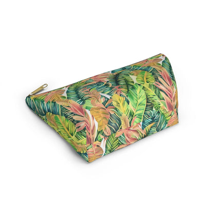 Hawaiian Tropical Leaves Pouch - The Global Wanderer