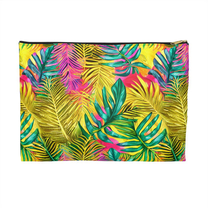 Hawaiian Tropical Leaves Pouch - The Global Wanderer