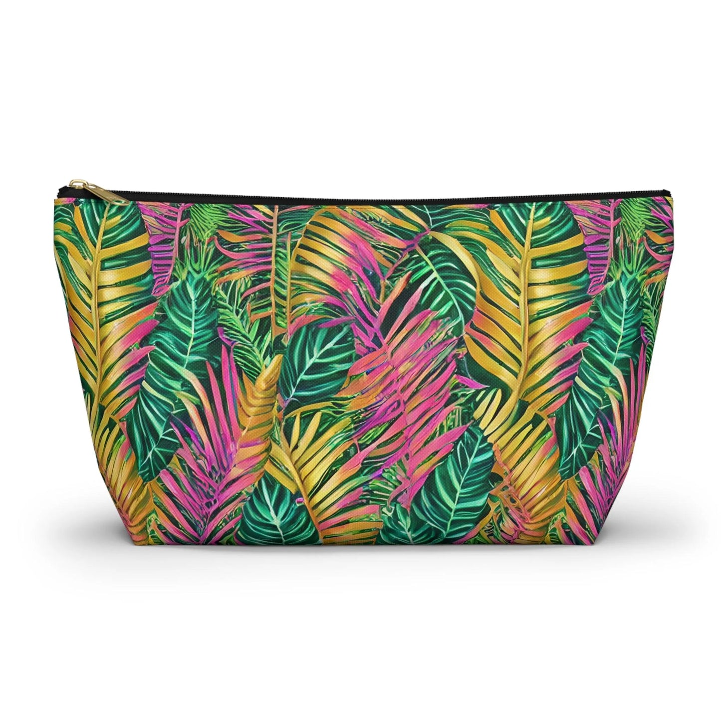 Hawaiian Tropical Leaves Pouch - The Global Wanderer