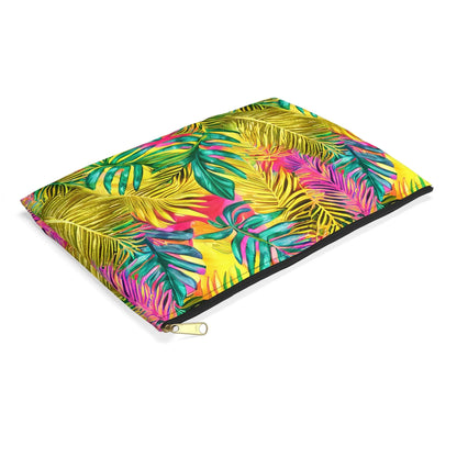 Hawaiian Tropical Leaves Pouch - The Global Wanderer