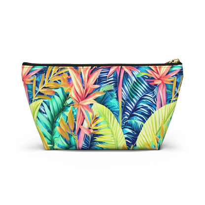 Hawaiian Tropical Leaves Pouch - The Global Wanderer