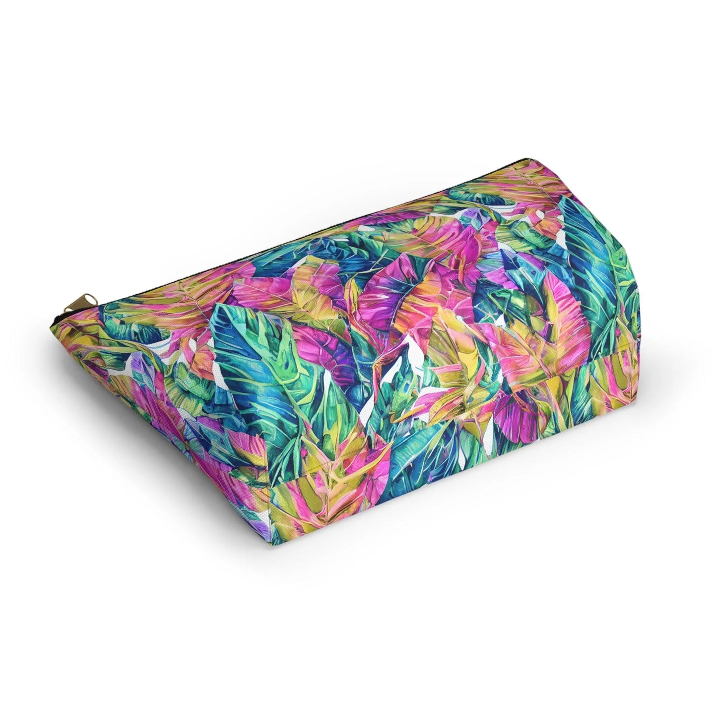 Hawaiian Tropical Leaves Pouch - The Global Wanderer