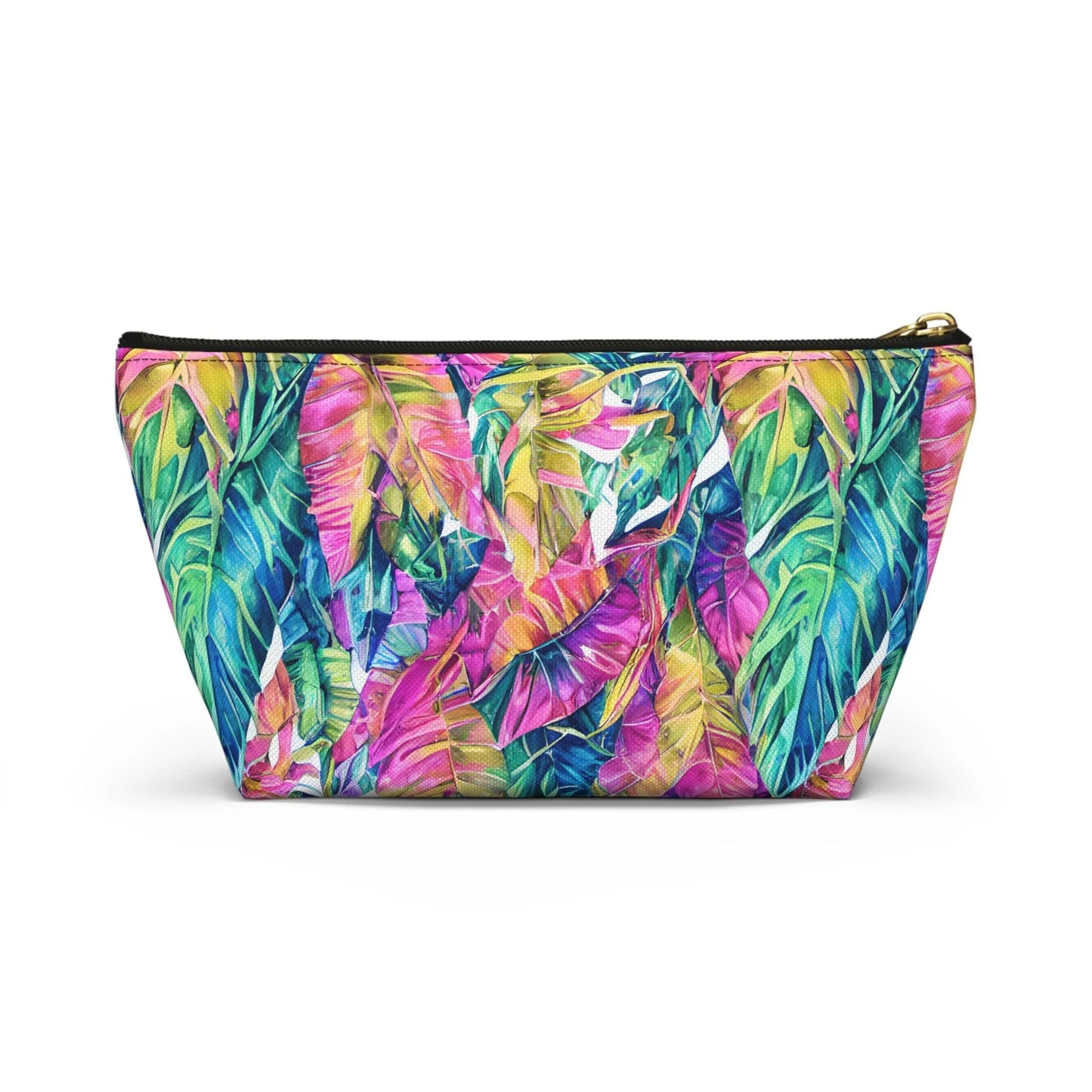 Hawaiian Tropical Leaves Pouch - The Global Wanderer