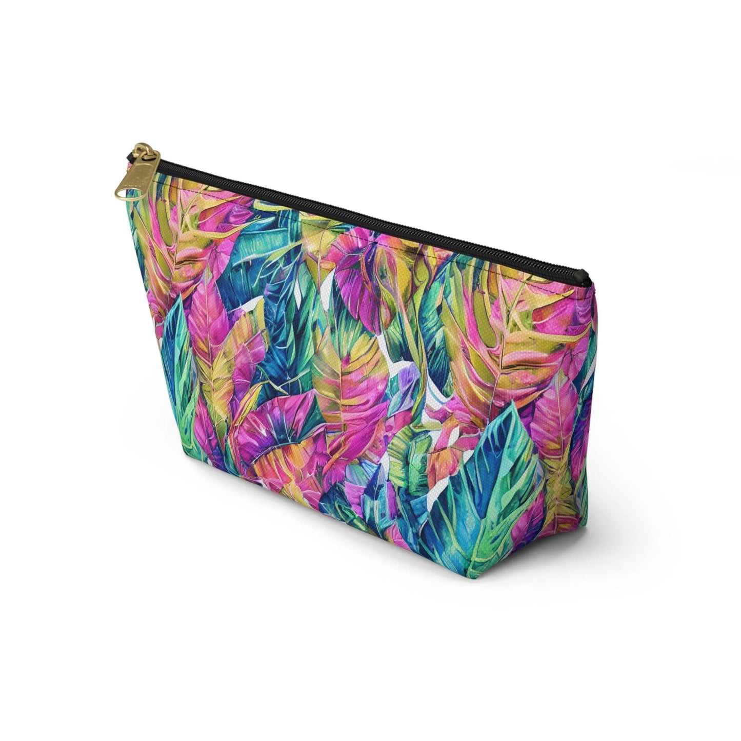 Hawaiian Tropical Leaves Pouch - The Global Wanderer