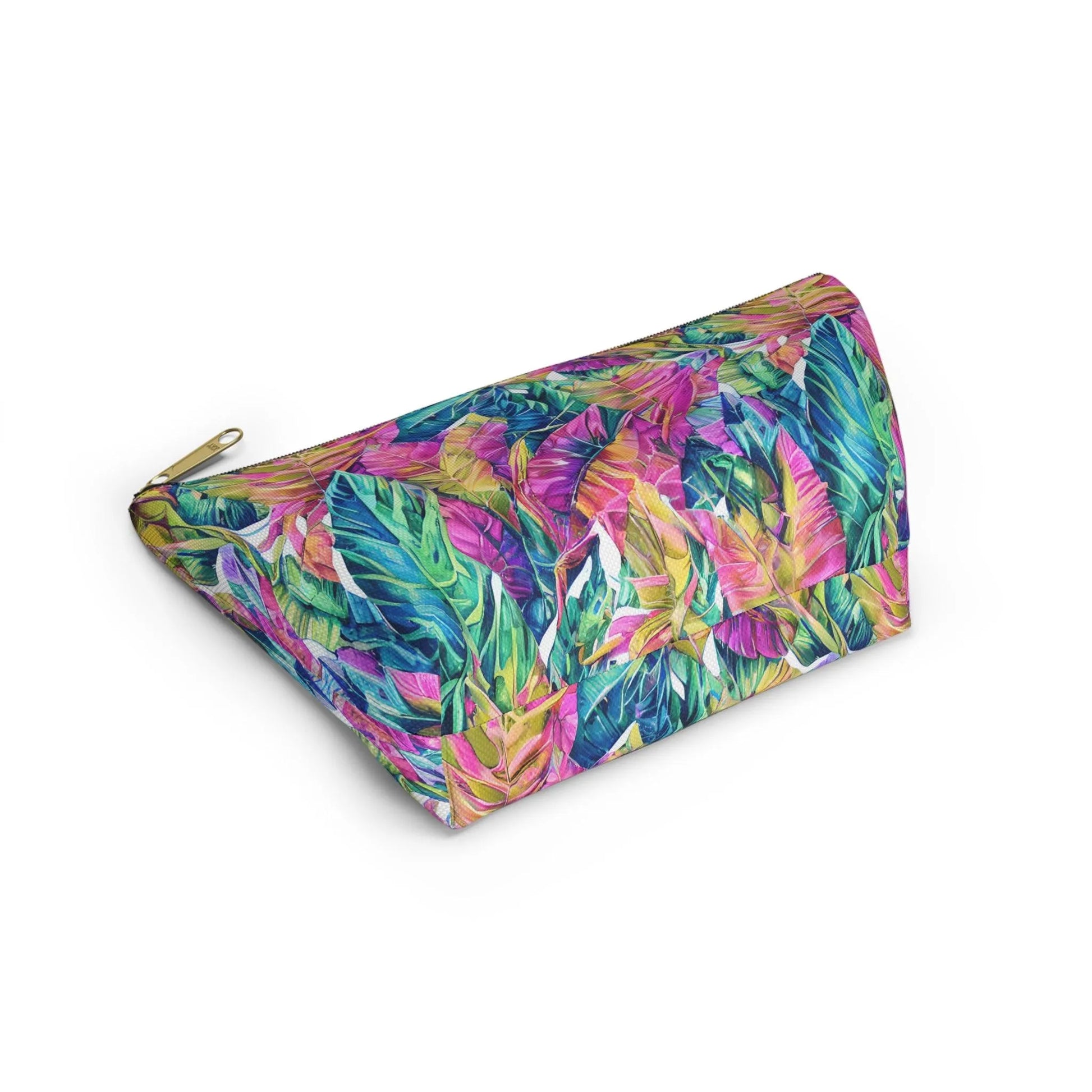 Hawaiian Tropical Leaves Pouch - The Global Wanderer