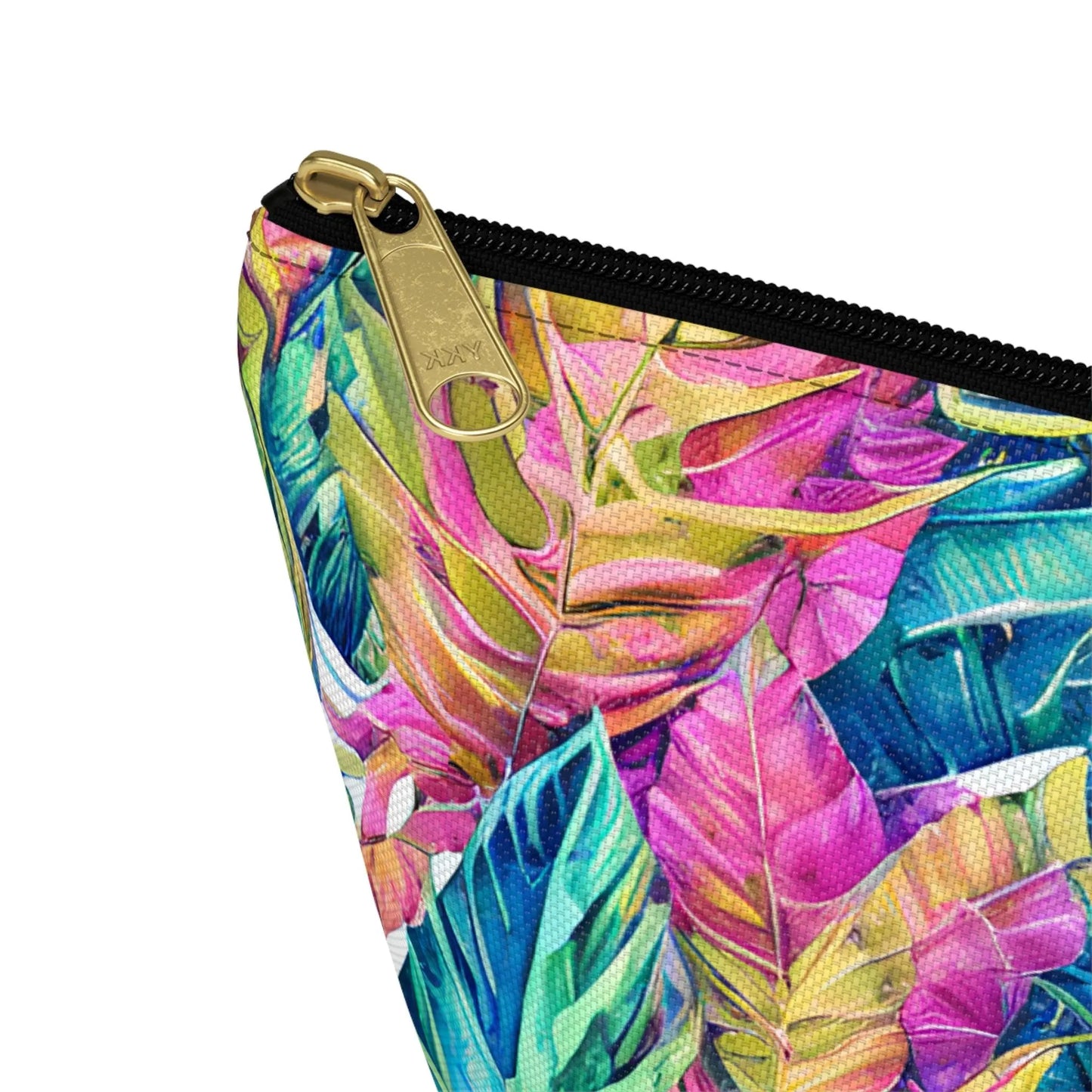 Hawaiian Tropical Leaves Pouch - The Global Wanderer