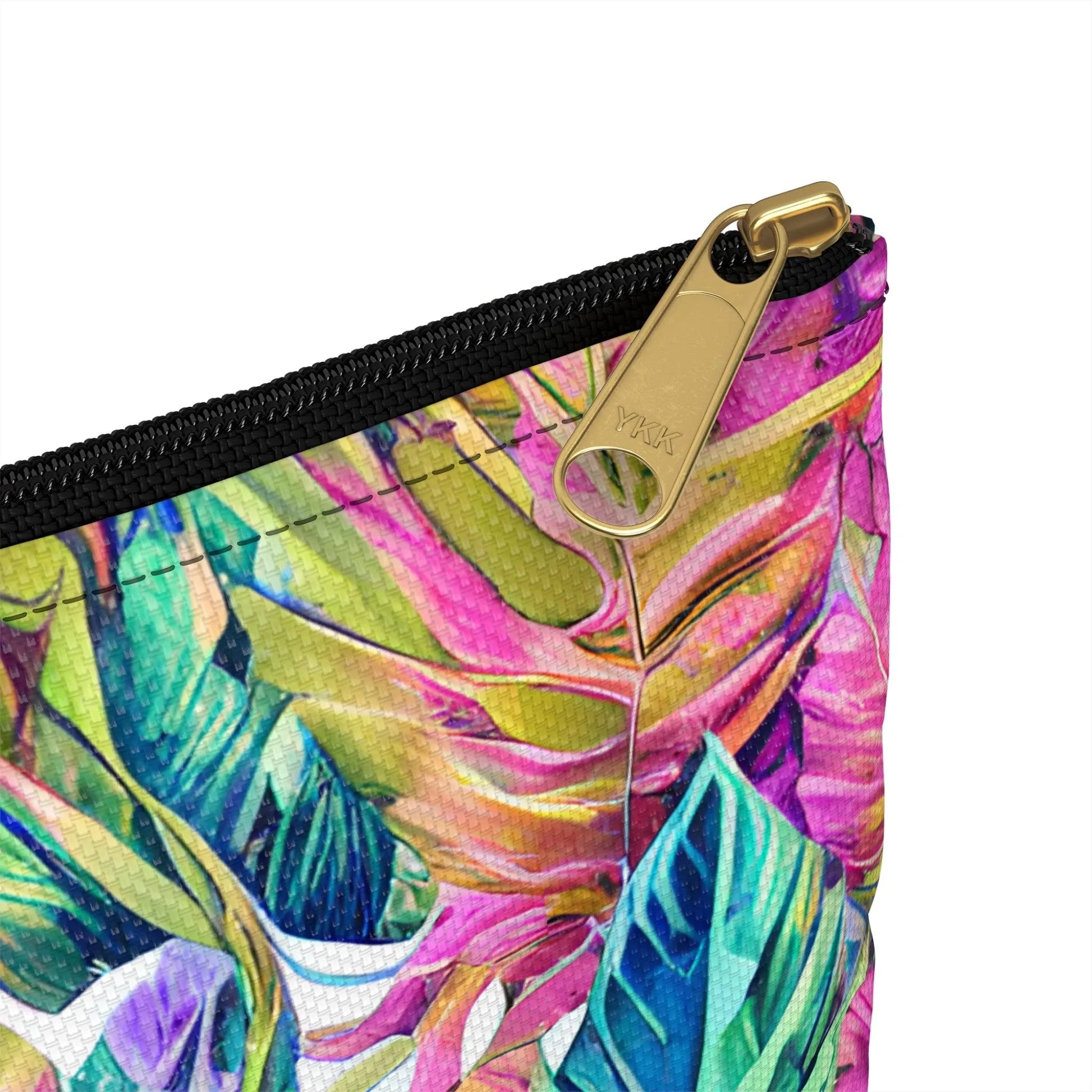 Hawaiian Tropical Leaves Pouch - The Global Wanderer