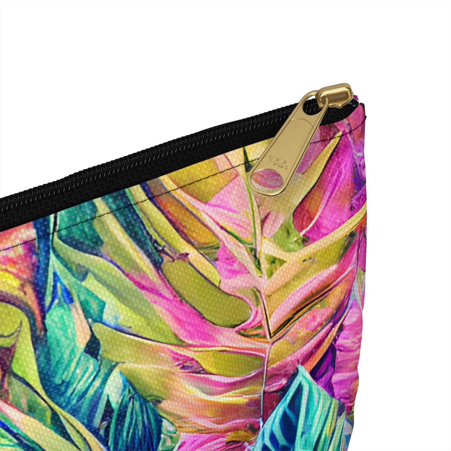 Hawaiian Tropical Leaves Pouch - The Global Wanderer