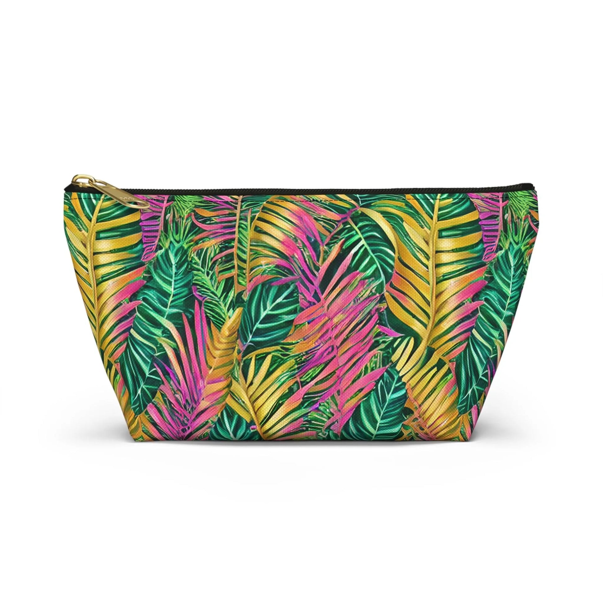 Hawaiian Tropical Leaves Pouch - The Global Wanderer