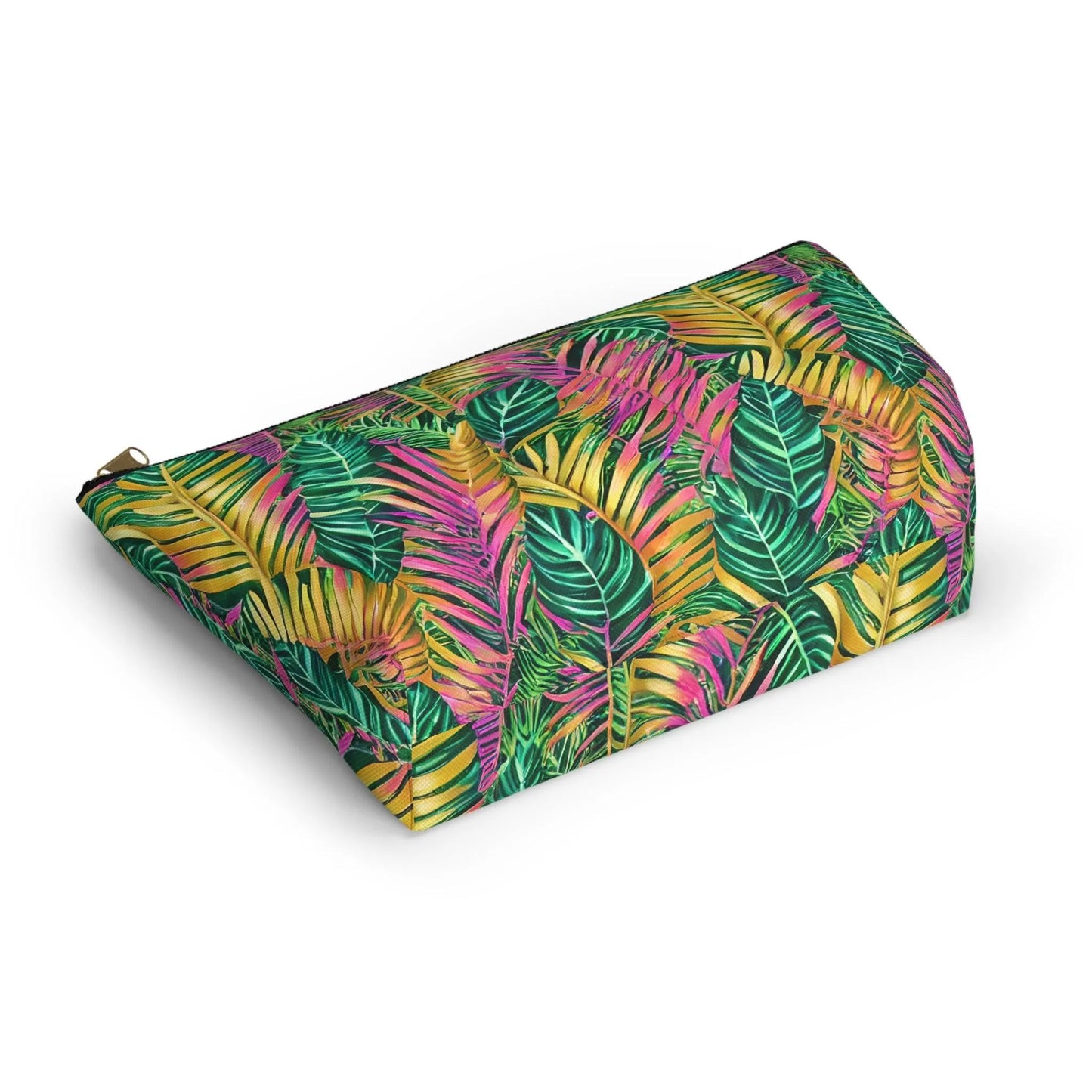 Hawaiian Tropical Leaves Pouch - The Global Wanderer