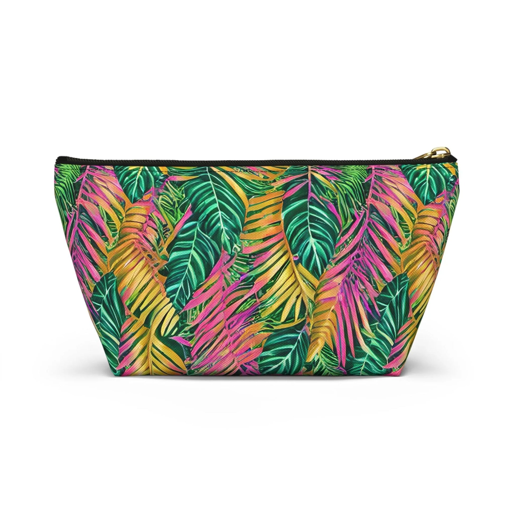 Hawaiian Tropical Leaves Pouch - The Global Wanderer