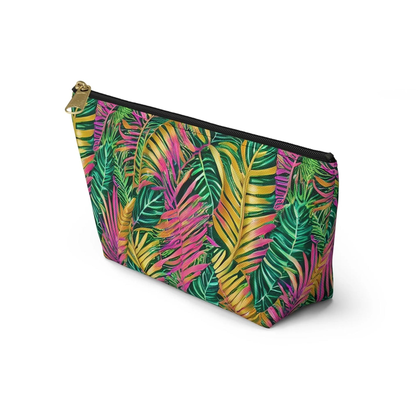 Hawaiian Tropical Leaves Pouch - The Global Wanderer