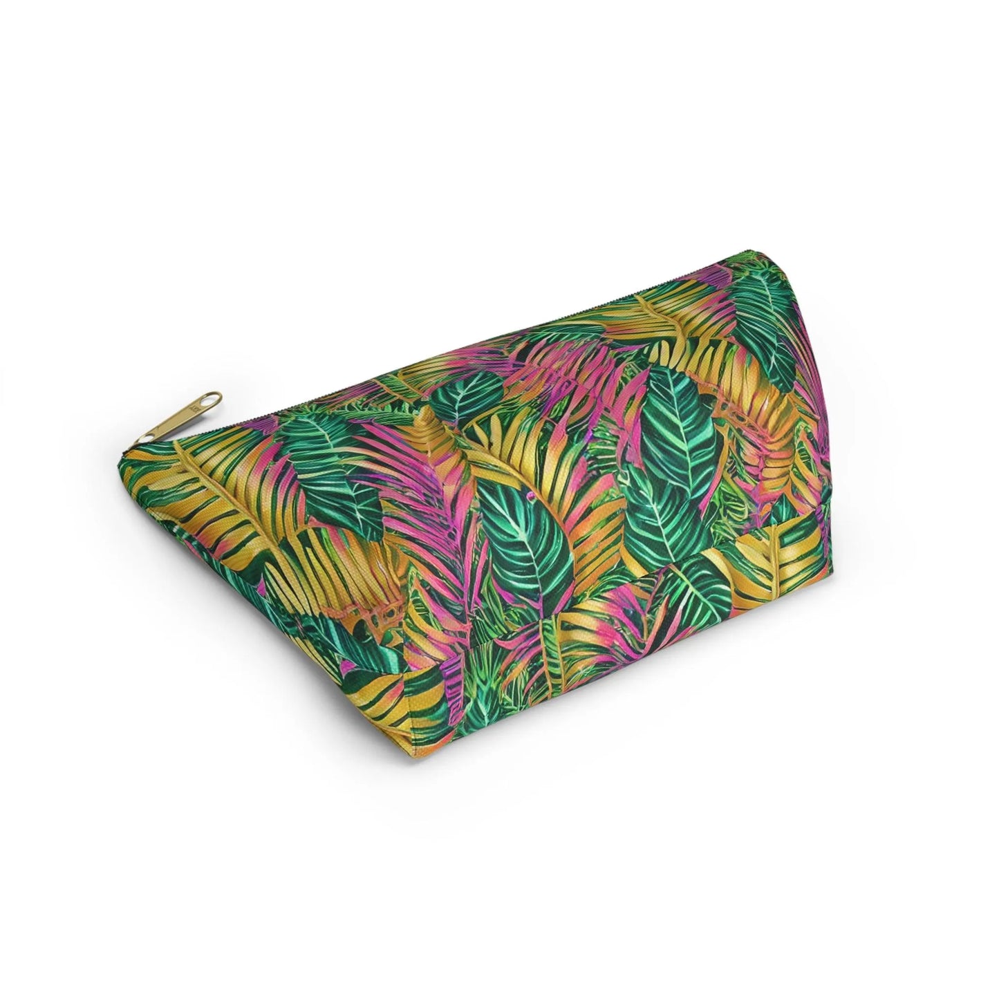 Hawaiian Tropical Leaves Pouch - The Global Wanderer