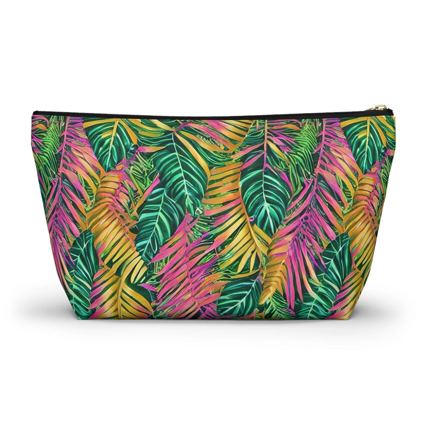 Hawaiian Tropical Leaves Pouch - The Global Wanderer