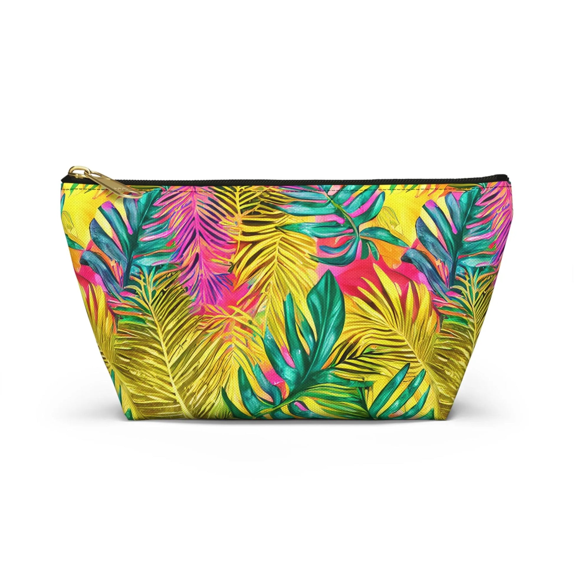 Hawaiian Tropical Leaves Pouch - The Global Wanderer