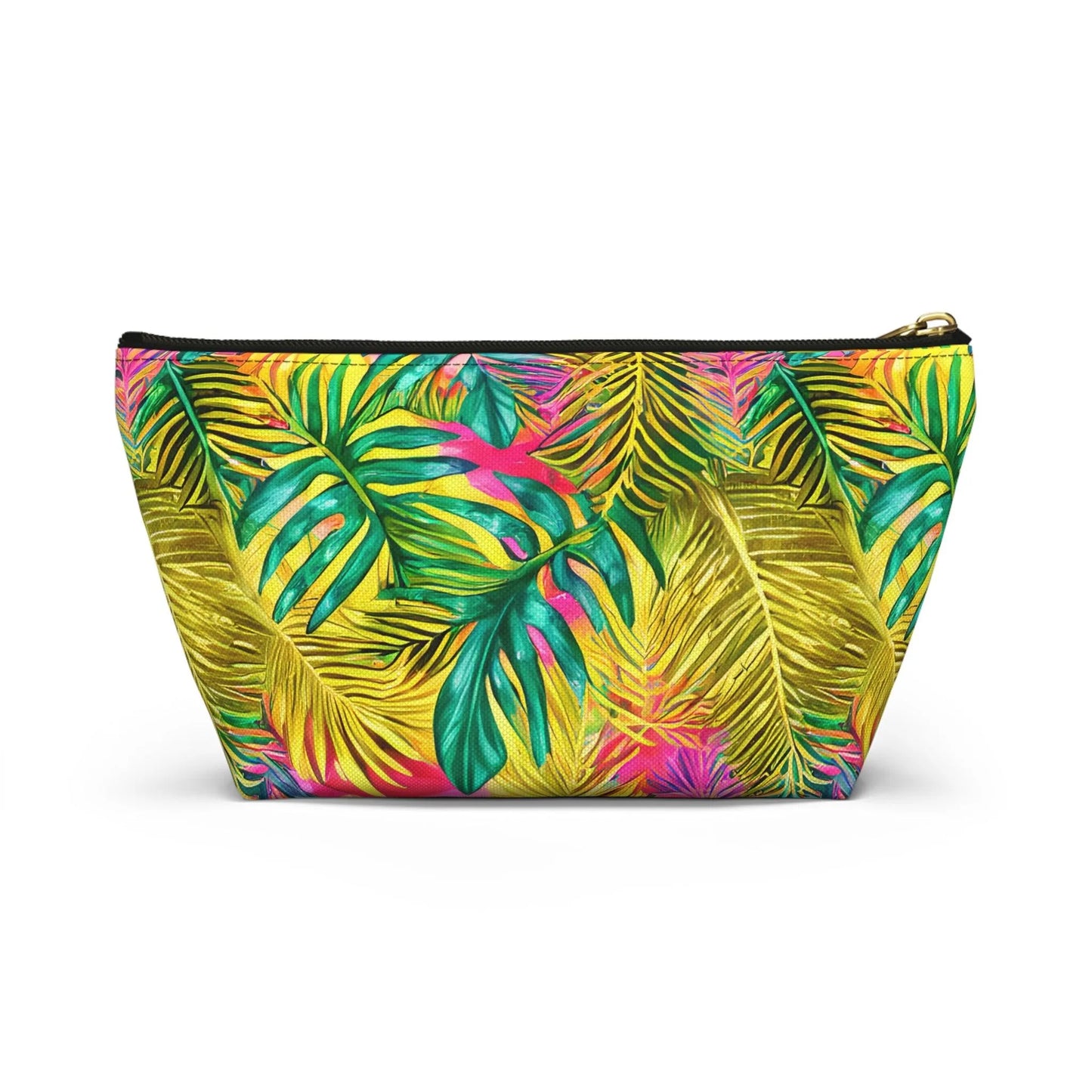 Hawaiian Tropical Leaves Pouch - The Global Wanderer