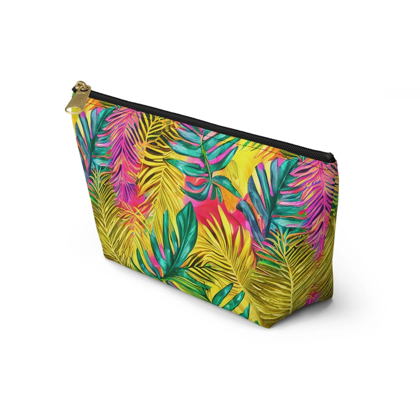 Hawaiian Tropical Leaves Pouch - The Global Wanderer