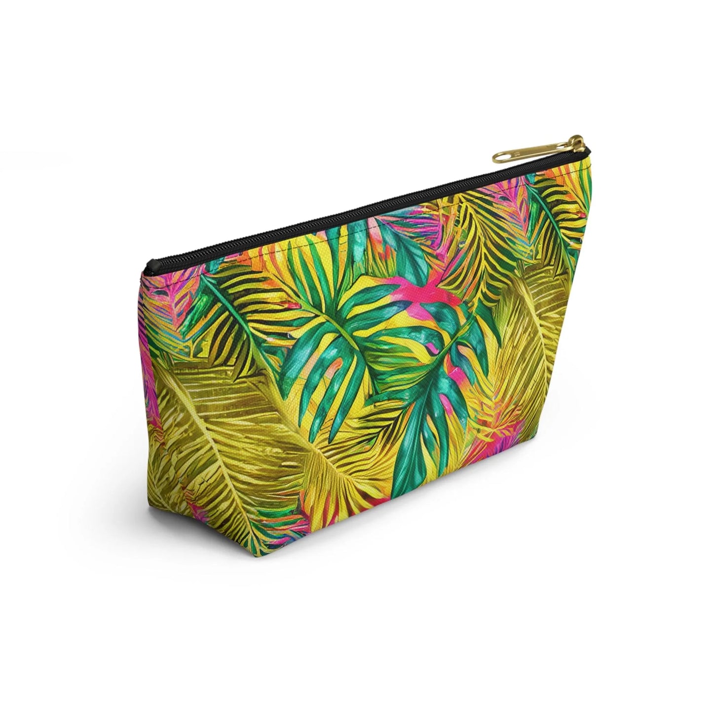 Hawaiian Tropical Leaves Pouch - The Global Wanderer