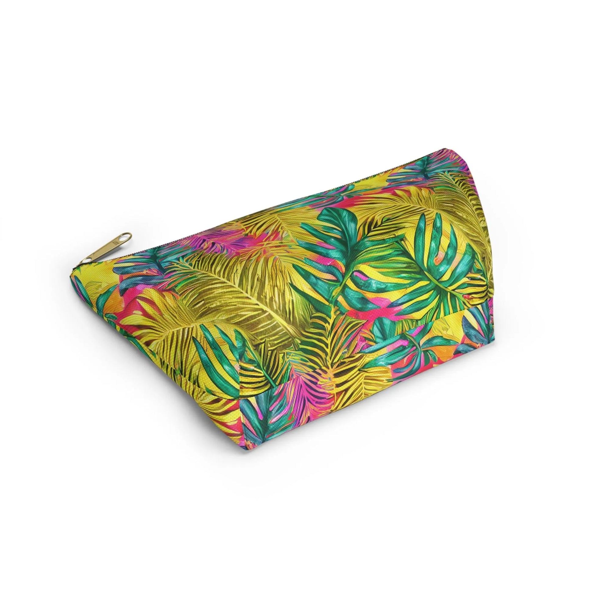 Hawaiian Tropical Leaves Pouch - The Global Wanderer