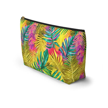 Hawaiian Tropical Leaves Pouch - The Global Wanderer