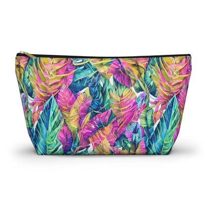 Hawaiian Tropical Leaves Pouch - The Global Wanderer