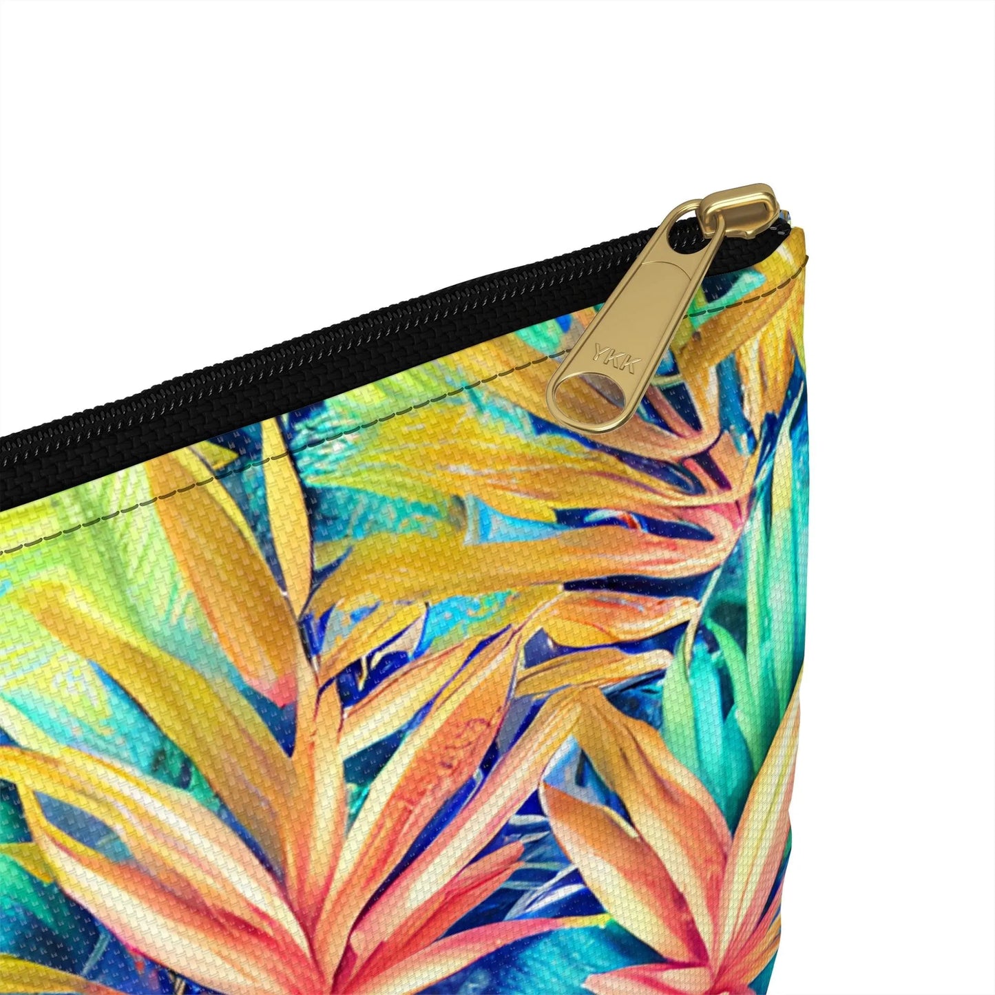 Hawaiian Tropical Leaves Pouch - The Global Wanderer