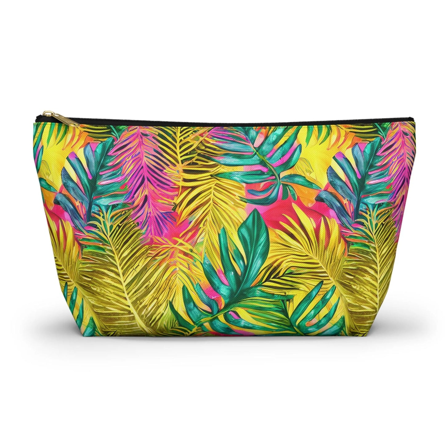 Hawaiian Tropical Leaves Pouch - The Global Wanderer