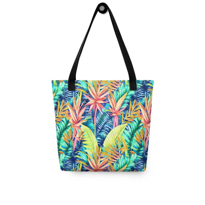 Hawaiian Tropical Leaves Tote Bag - The Global Wanderer