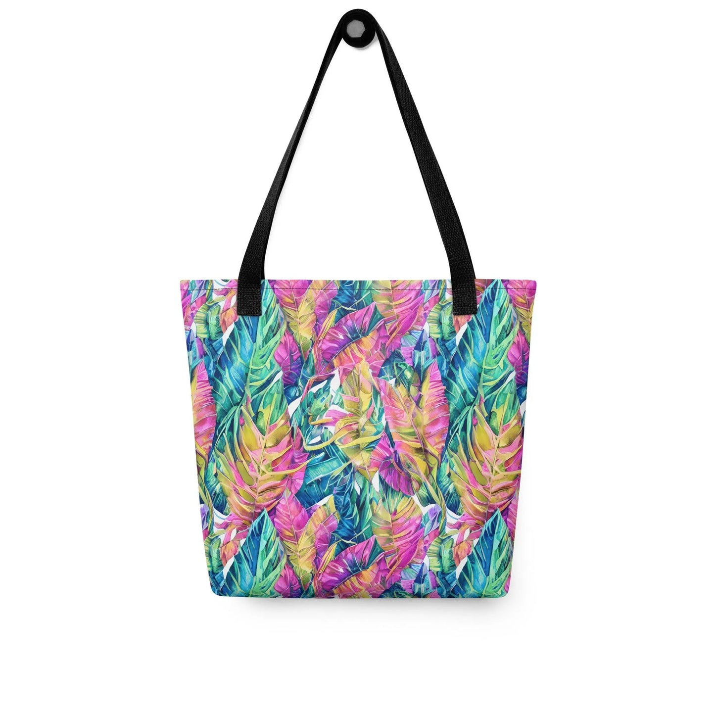 Hawaiian Tropical Leaves Tote Bag - The Global Wanderer