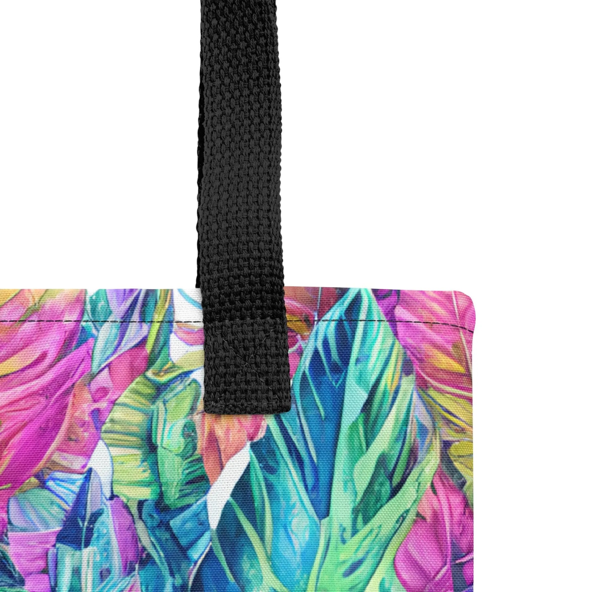 Hawaiian Tropical Leaves Tote Bag - The Global Wanderer