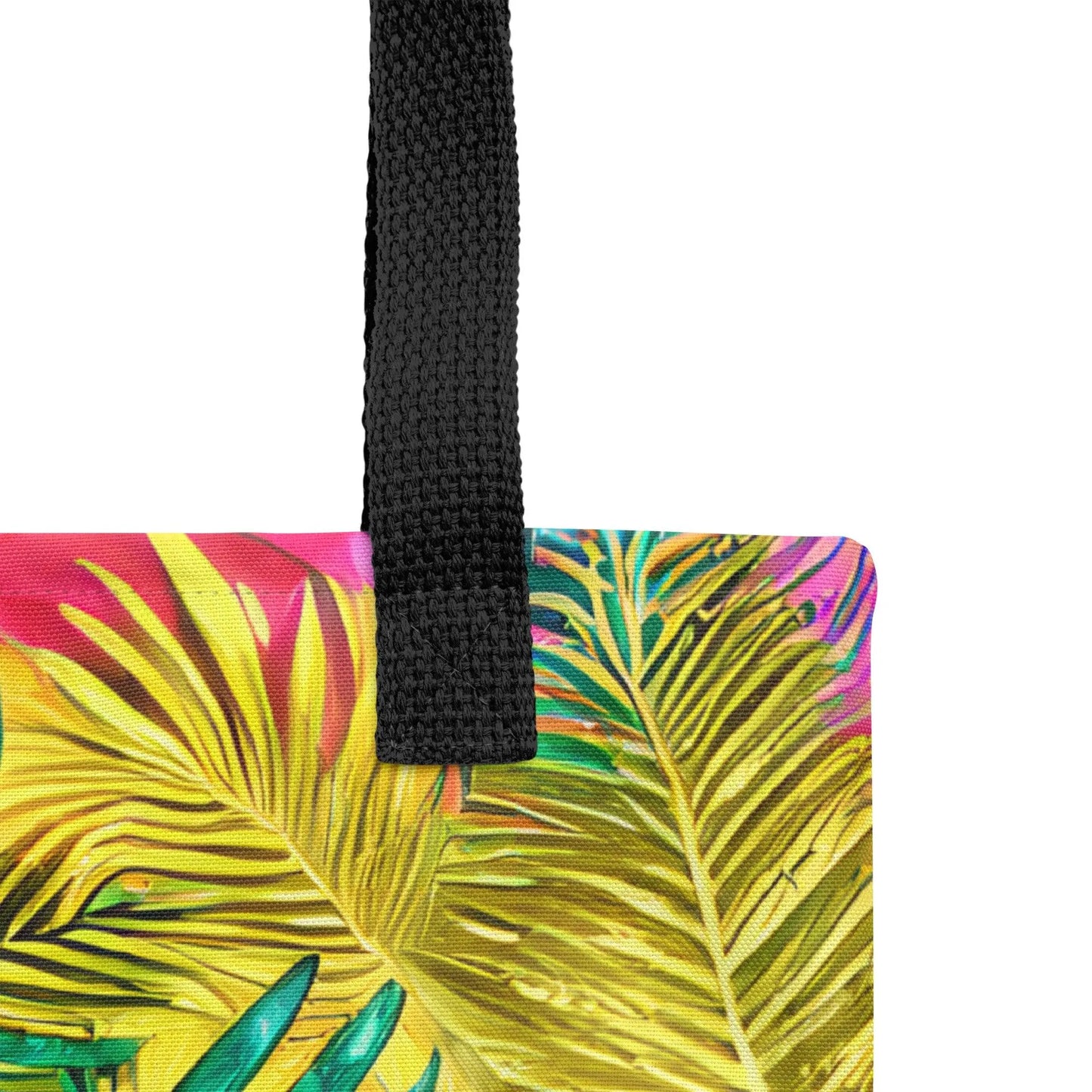 Hawaiian Tropical Leaves Tote Bag - The Global Wanderer