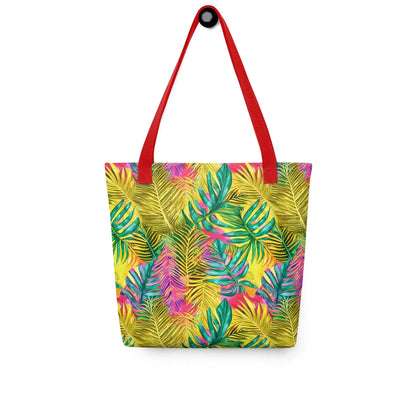 Hawaiian Tropical Leaves Tote Bag - The Global Wanderer